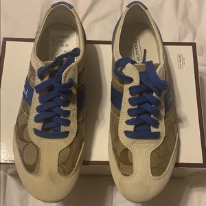 Coach tennis shoes